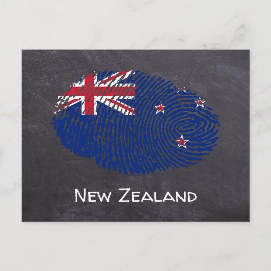 Neuseeland Briefkaart (Voorkant)