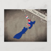 Neuseeland Briefkaart (Voorkant)