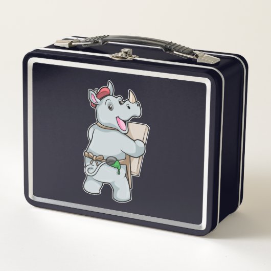 Neushoorn bij Schilderen met Kleuren (Voorkant)