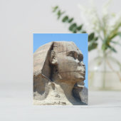 neushoorn briefkaart (Staand voorkant)
