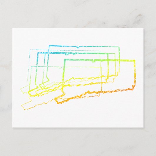 neushoorn briefkaart (Voorkant)