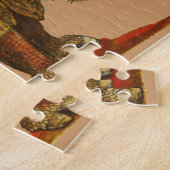  neushoorn Durer's Rhinoceros Antiek Legpuzzel (Zijkant)