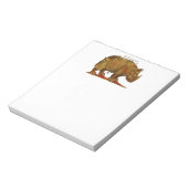  neushoorn Durer's Rhinoceros Antiek Notitieblok (Linkerzijde)