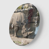 Neushoorn Grote Klok (Hoek)