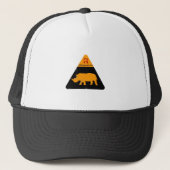 neushoorn label trucker pet (Voorkant)