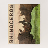 neushoorn legpuzzel (Verticaal)