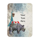  neushoorn magneet (Verticaal)