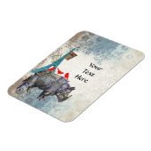  neushoorn magneet (Linkerzijde)