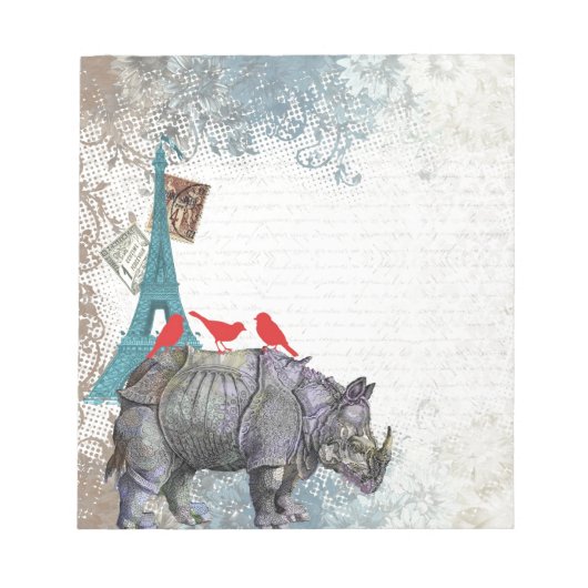 neushoorn notitieblok (Voorkant)