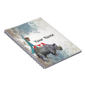 neushoorn notitieboek (Rechterzijde)