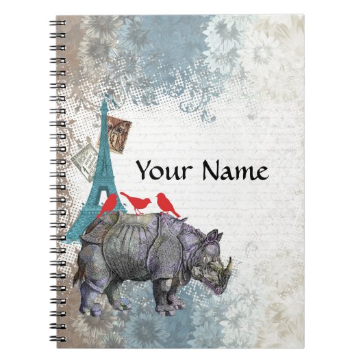 neushoorn notitieboek (Voorkant)