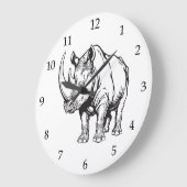 neushoorn of rhino grote klok (Hoek)