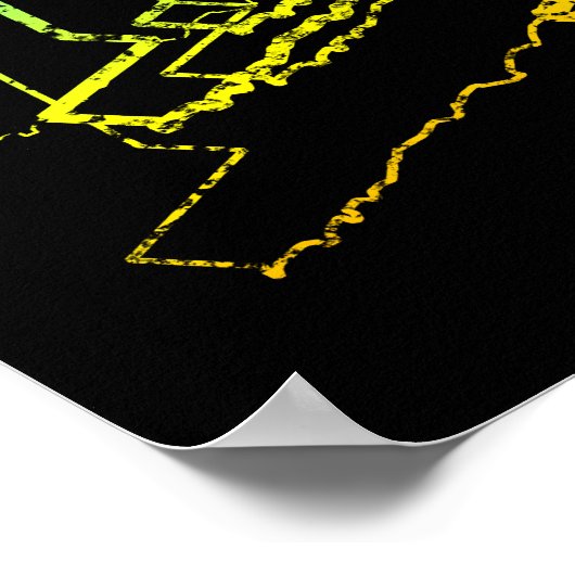 neushoorn poster (Hoek)