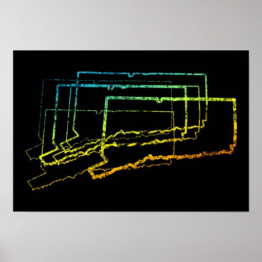 neushoorn poster (Voorkant)