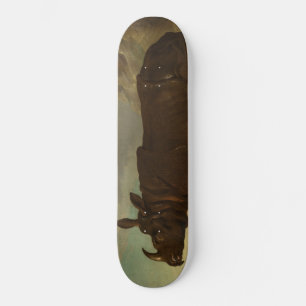 Neushoorn (Rhino) (Wild dier) (door J.B. Oudry) Persoonlijk Skateboard