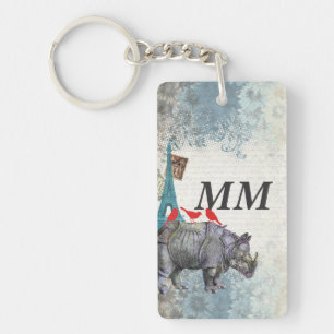 neushoorn sleutelhanger