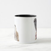 neushoorn van de hond, close-up mok (Midden)