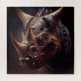 Neushoornpuzzel Legpuzzel