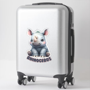 NEUSHOORNS - KINDERKAMER STICKER