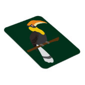 Neushoornvogel Magneet (Rechterzijde)