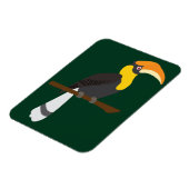 Neushoornvogel Magneet (Linkerzijde)
