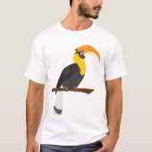 Neushoornvogel T-shirt (Voorkant)