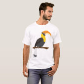 Neushoornvogel T-shirt (Voorkant volledig)