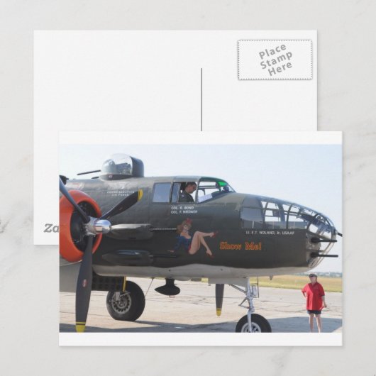 Neuskunst 'show me' briefkaart (Voorkant / Achterkant)