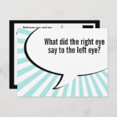 neusmop optometrist briefkaart (Voorkant / Achterkant)