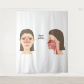 Neuspoliepen Wandkleed (Voorkant)