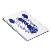 neusportret notitieboek (Rechterzijde)