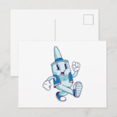 neusspray briefkaart (Voorkant / Achterkant)