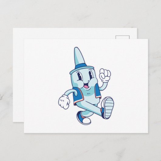 neusspray briefkaart (Voorkant / Achterkant)