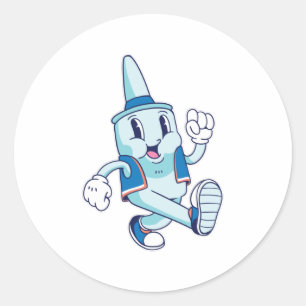 Neusspray Ronde Sticker
