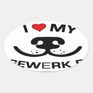 neuswerk ovale sticker