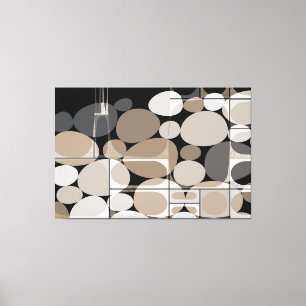 Neutra Pebbles Canvas Afdruk