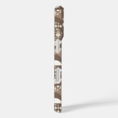 Neutraal Aardse Bruine Noordse Scandinavische Case-Mate iPhone Case (Achterkant / Rechts)