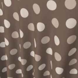 Neutraal Aardse Bruine Stippen Design  Stof