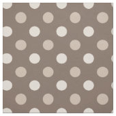 Neutraal Aardse Bruine Stippen Design  Stof (Swatch)