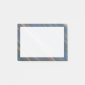 Neutraal Abstract | Blauwe olijfkoper Post-it® Notes (Voorkant)