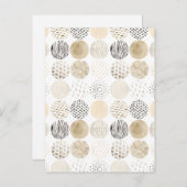 Neutraal Abstract cirkelpatroon Briefkaart (Voorkant / Achterkant)