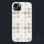 Neutraal Abstract cirkelpatroon Case-Mate iPhone Case<br><div class="desc">Neutraal Abstract cirkelpatroon. Artiest: June Erica Vess. Afbeelding-ID: 150363D.</div>