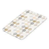 Neutraal Abstract cirkelpatroon Magneet (Linkerzijde)