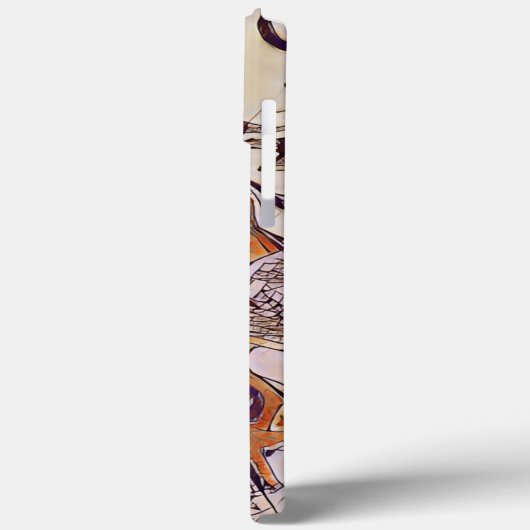 Neutraal Abstract plezier jongens mannelijk modern Case-Mate iPhone Case (Achterkant / Links)