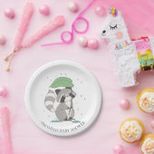 Neutraal Baby shower 7" Bord (Feest)