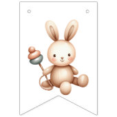 Neutraal Baby shower Bunting Banner (Tweede vlag)