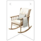 Neutraal Baby shower Bunting Banner (Eerste vlag)