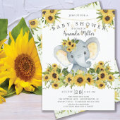 Neutraal Baby shower Kaart