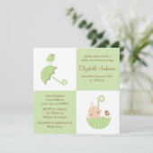 Neutraal Baby shower Kaart (Staand voorkant)