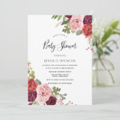 Neutraal Baby shower Nodig Kaart (Staand voorkant)